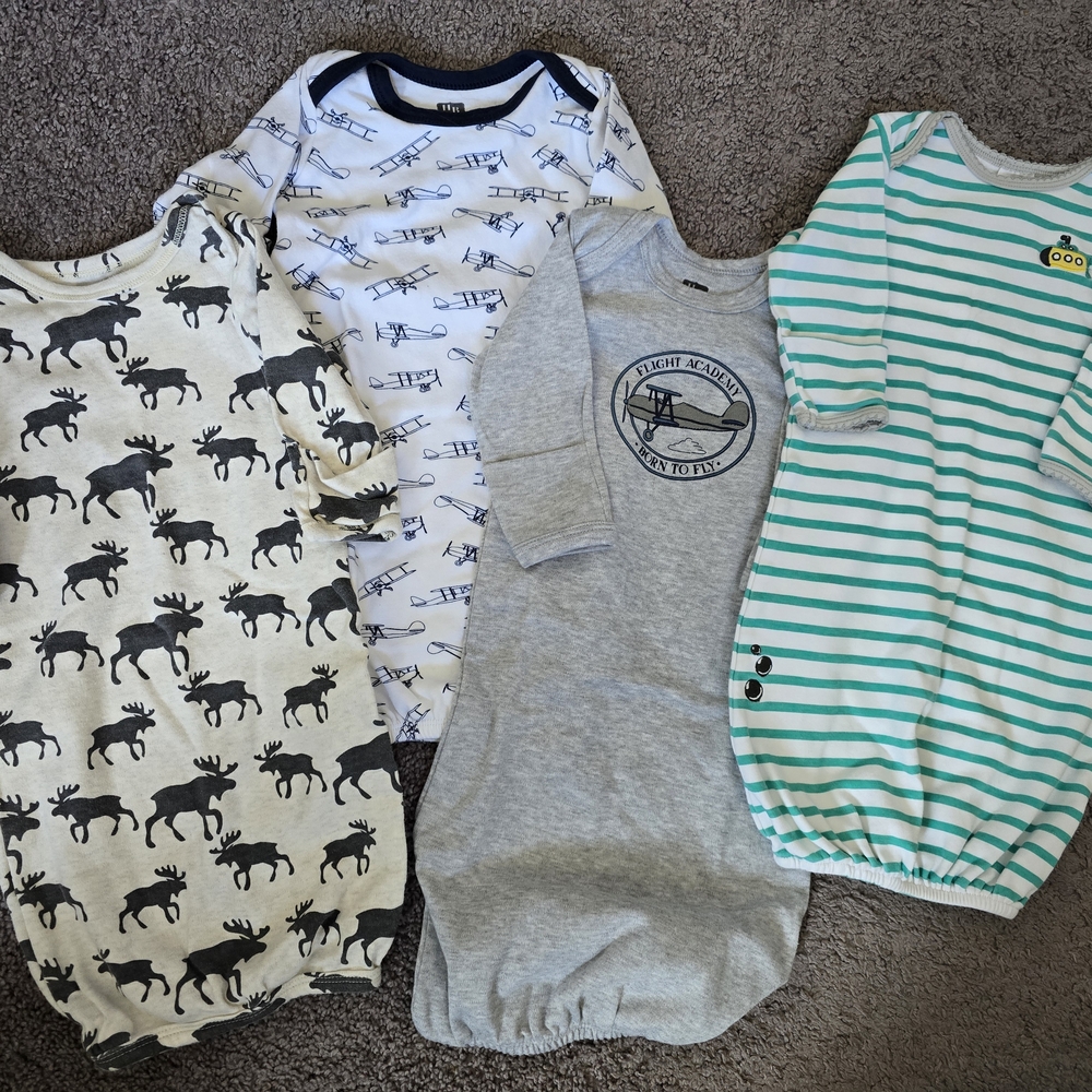 0-6 Month Baby Sleep Gowns